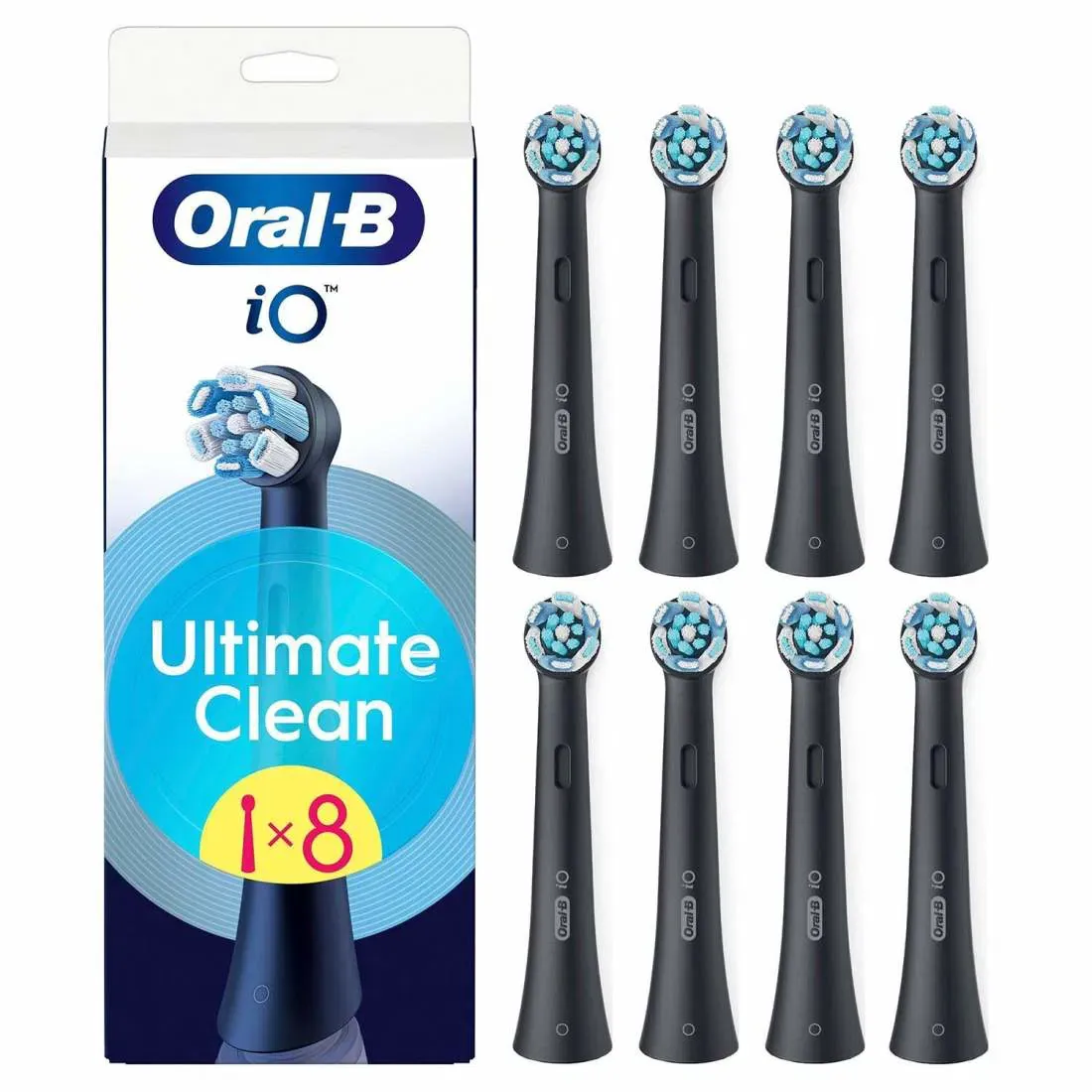 Oral-B iO Ultimate Clean Sort, 8-pak