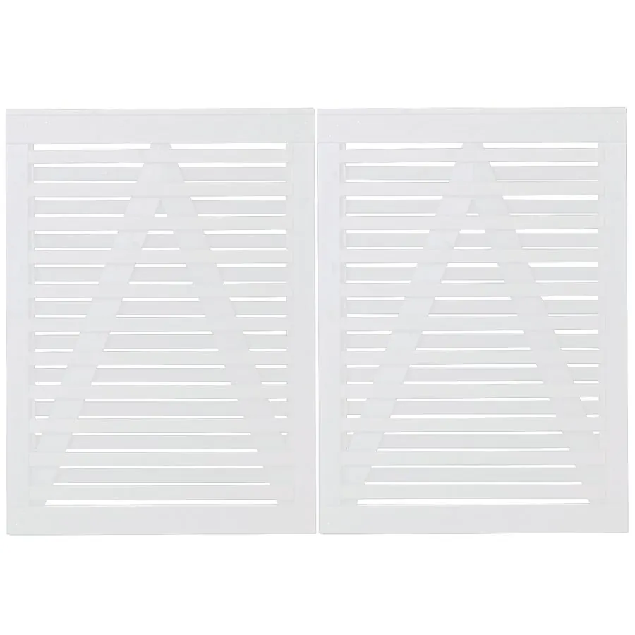 Osaka dobbeltlåge hvid 200x136cm