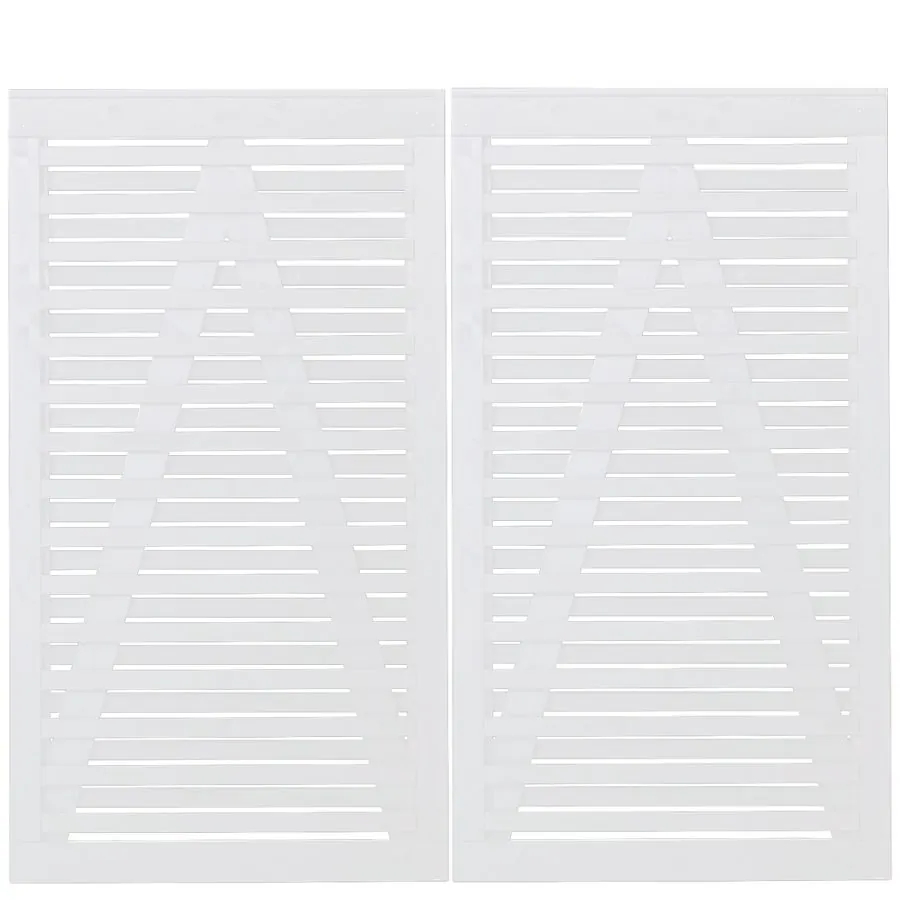 Osaka dobbeltlåge hvid 200x180 cm