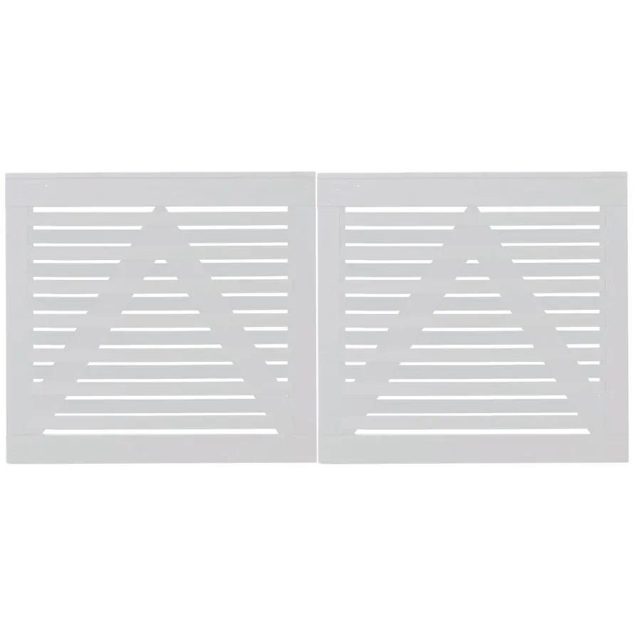 Osaka dobbeltlåge hvid 200x93cm