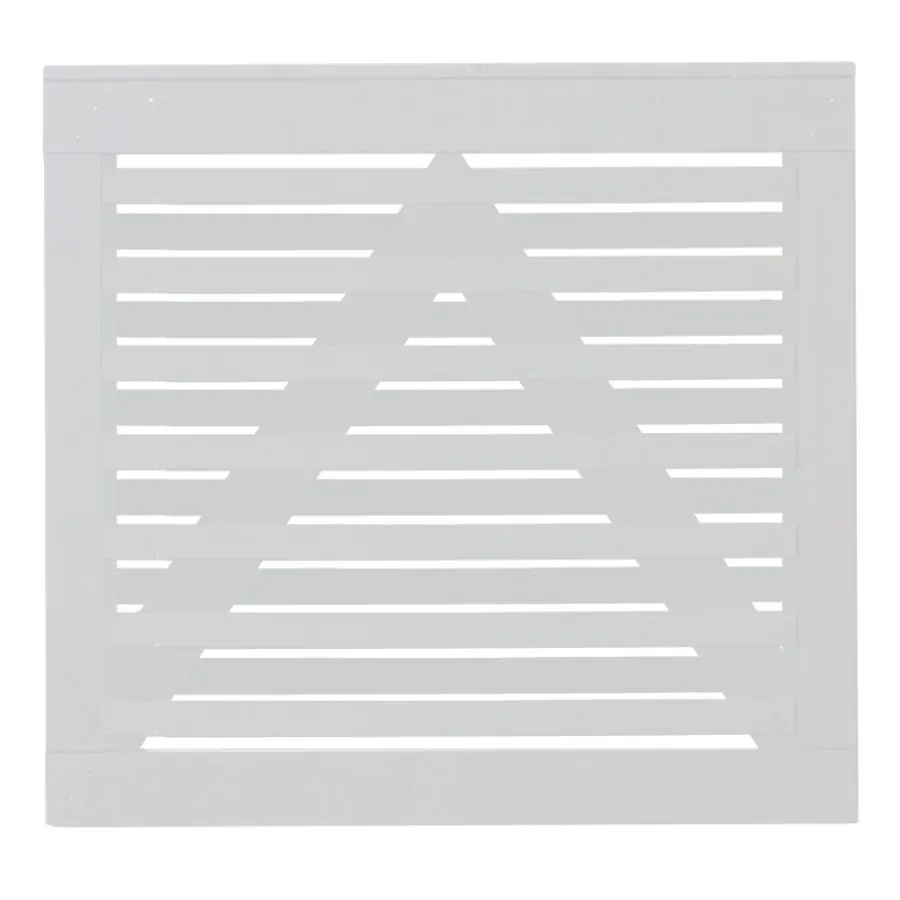 Osaka enkeltlåge hvid 100x93cm