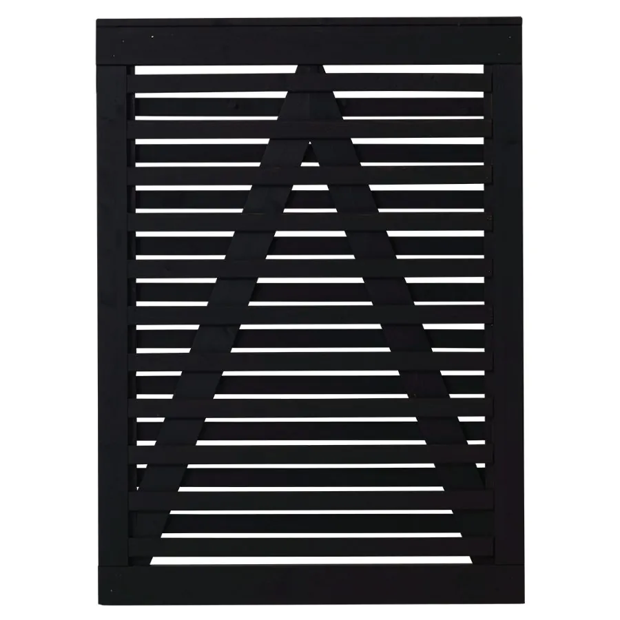 Osaka Enkeltlåge Sort 100x136cm