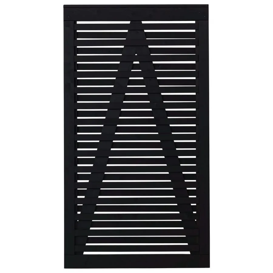 Osaka Enkeltlåge Sort 100x180cm