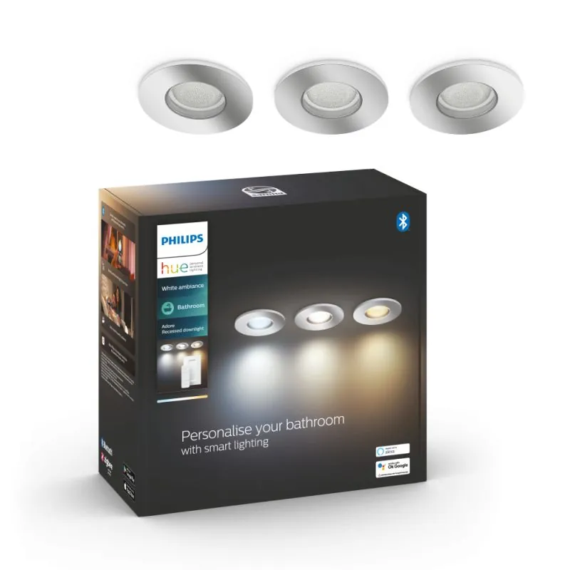 Philips Hue Adore recessed 3x4.2W
