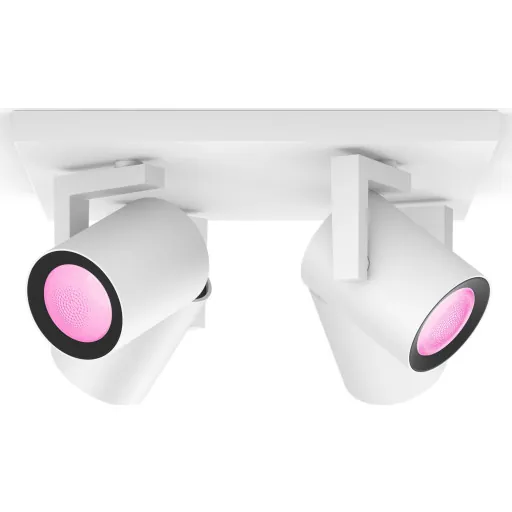 Philips Hue Argenta White and Color Ambiance 4 spots, hvid