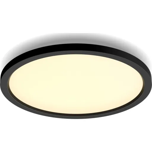 Philips Hue Aurelle Round Panel 21W, Sort