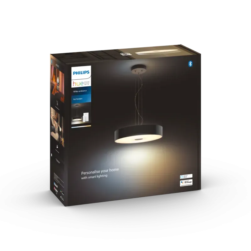 Philips Hue Fair Pendel Sort