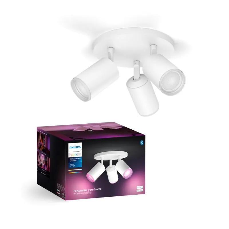 Philips Hue Fugato 3x4.2W White Color Ambience