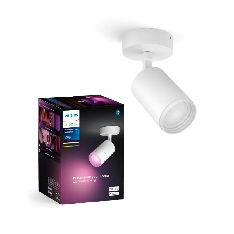 Philips Hue Fugato Single Spot Hvid