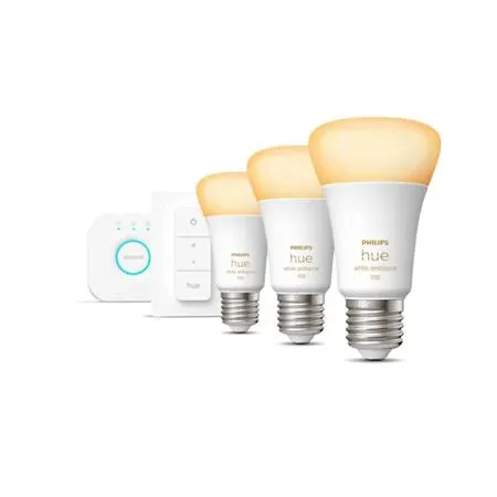 Philips Hue White Ambiance E27 Starter Kit