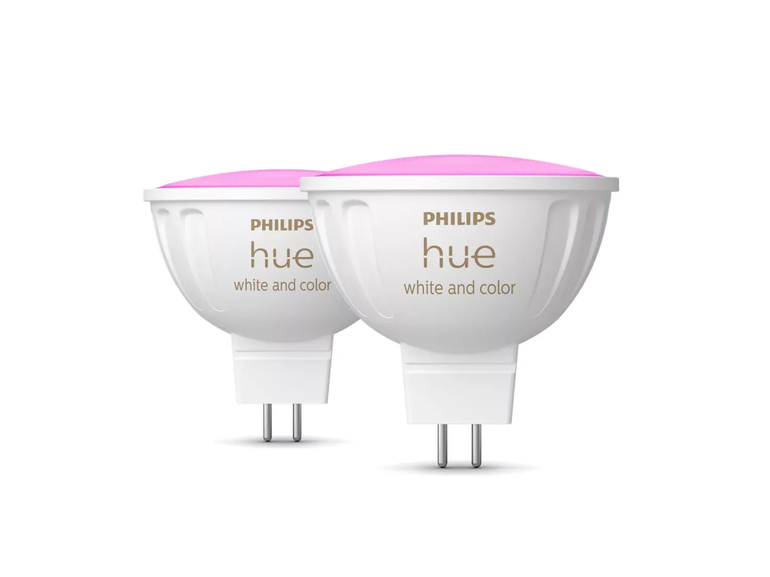 Philips Hue White and Color Ambiance MR16 2-pak