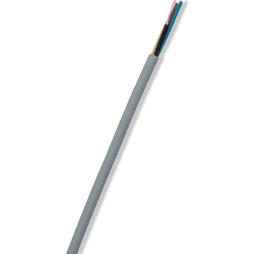 PKAJ 5x1,5 mm² hvid plastledning halogenfri 100m
