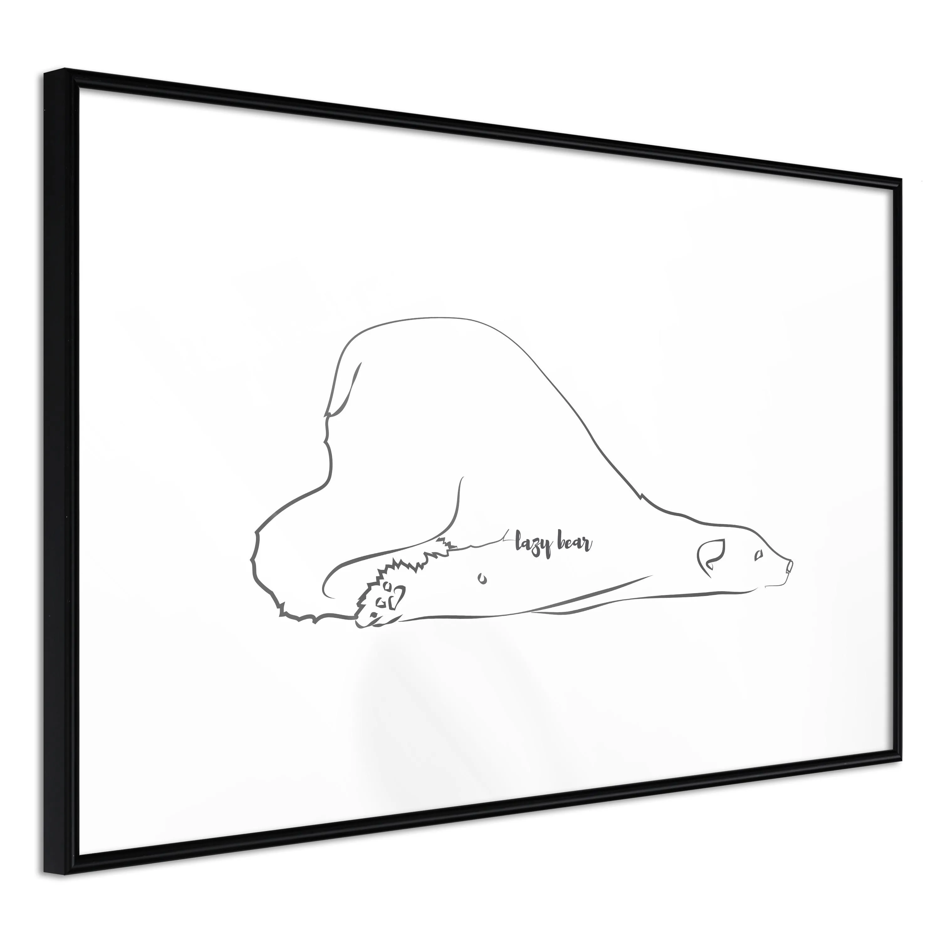Plakat Lazy Bear