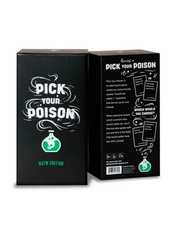 Player Ten Pick Your Poison: NSFW Edition