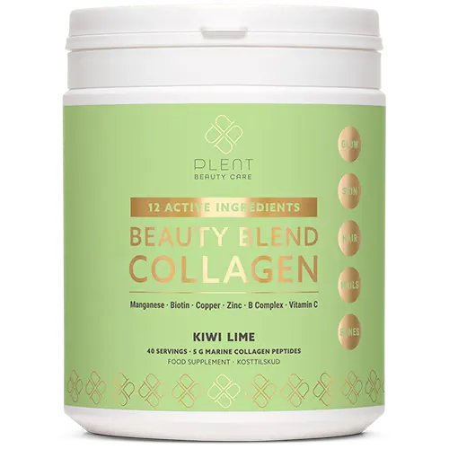 Plent Beauty Blend Collagen Kiwi Lime