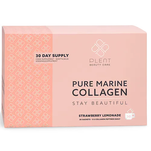 Plent Pure Marine Collagen Strawberry Lemonade