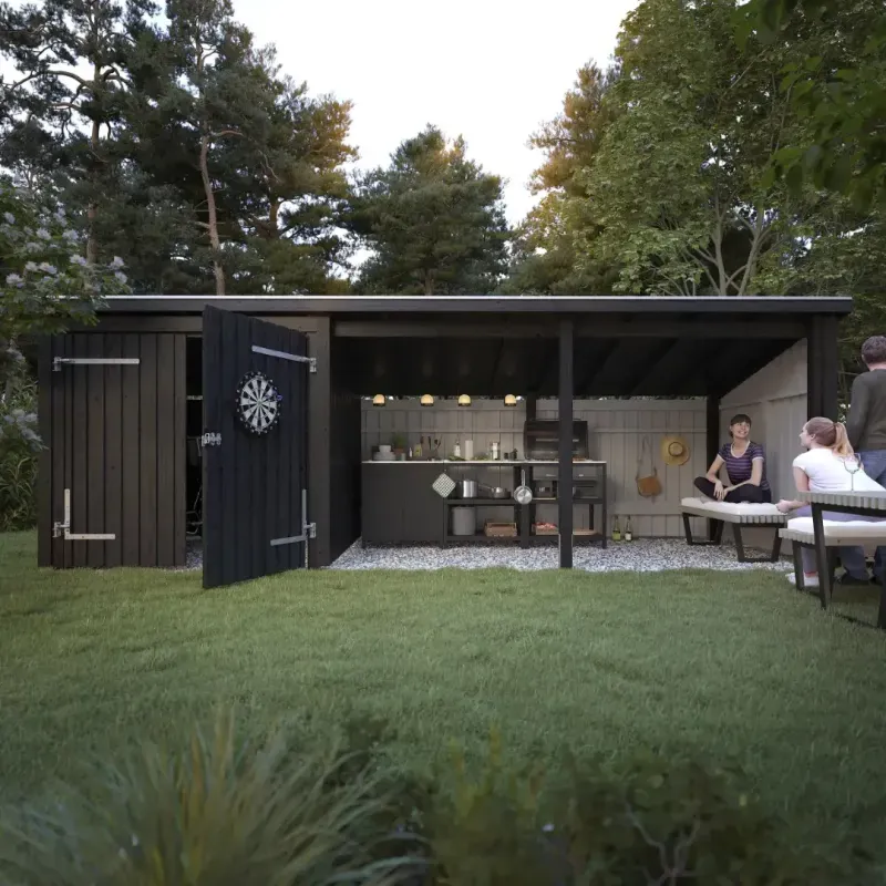 Plus Nordic Multi Havehus 14 m²