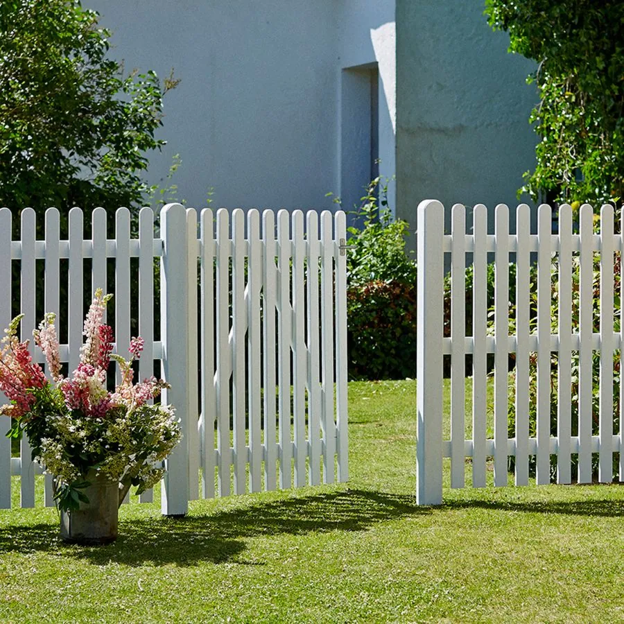 Plus Retro Stakithegn 150x120 cm Hvid