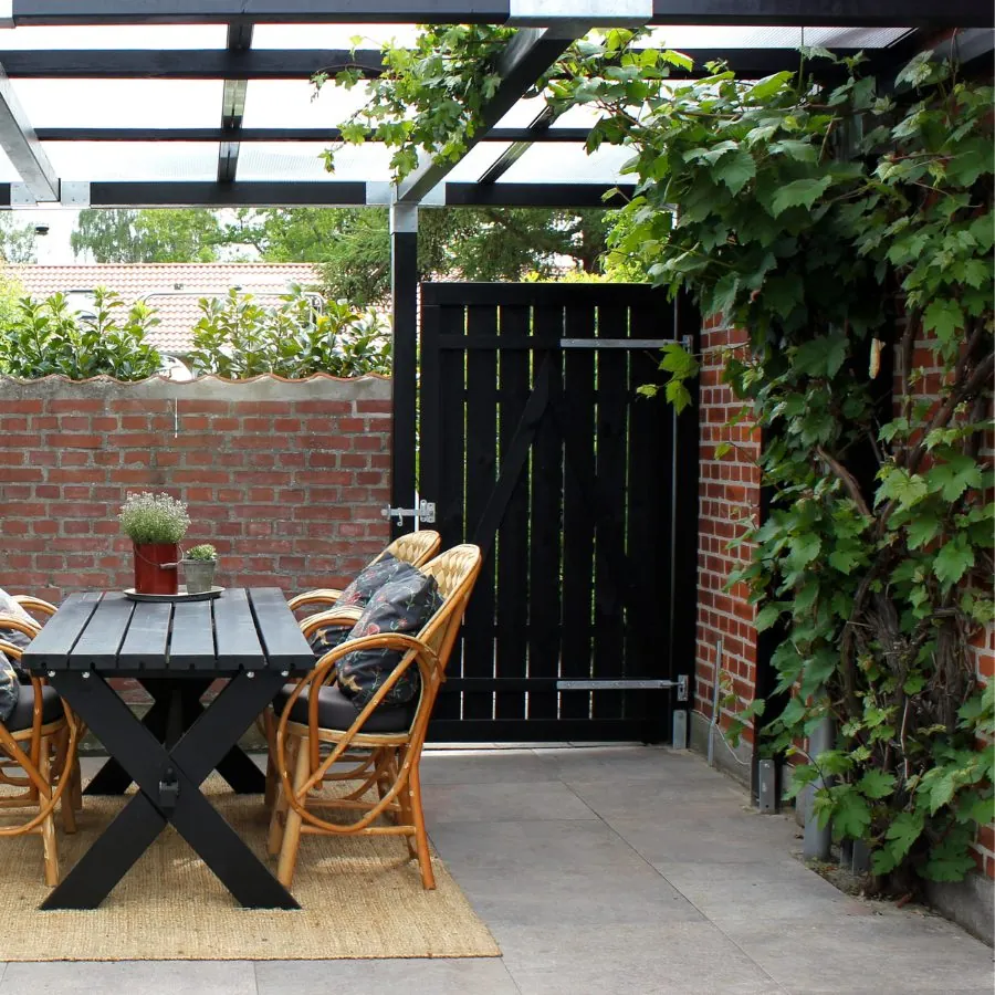 Plus Rustik Havelåge 100x138cm Sort