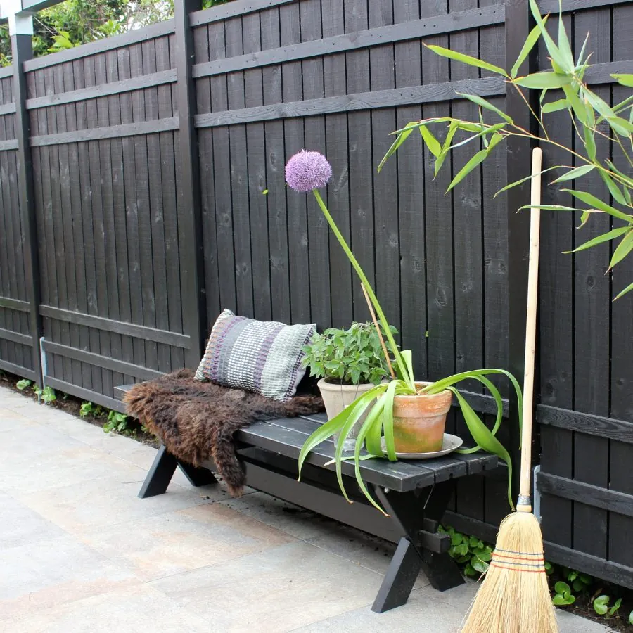 Plus Rustik Plankehegn 180x158cm