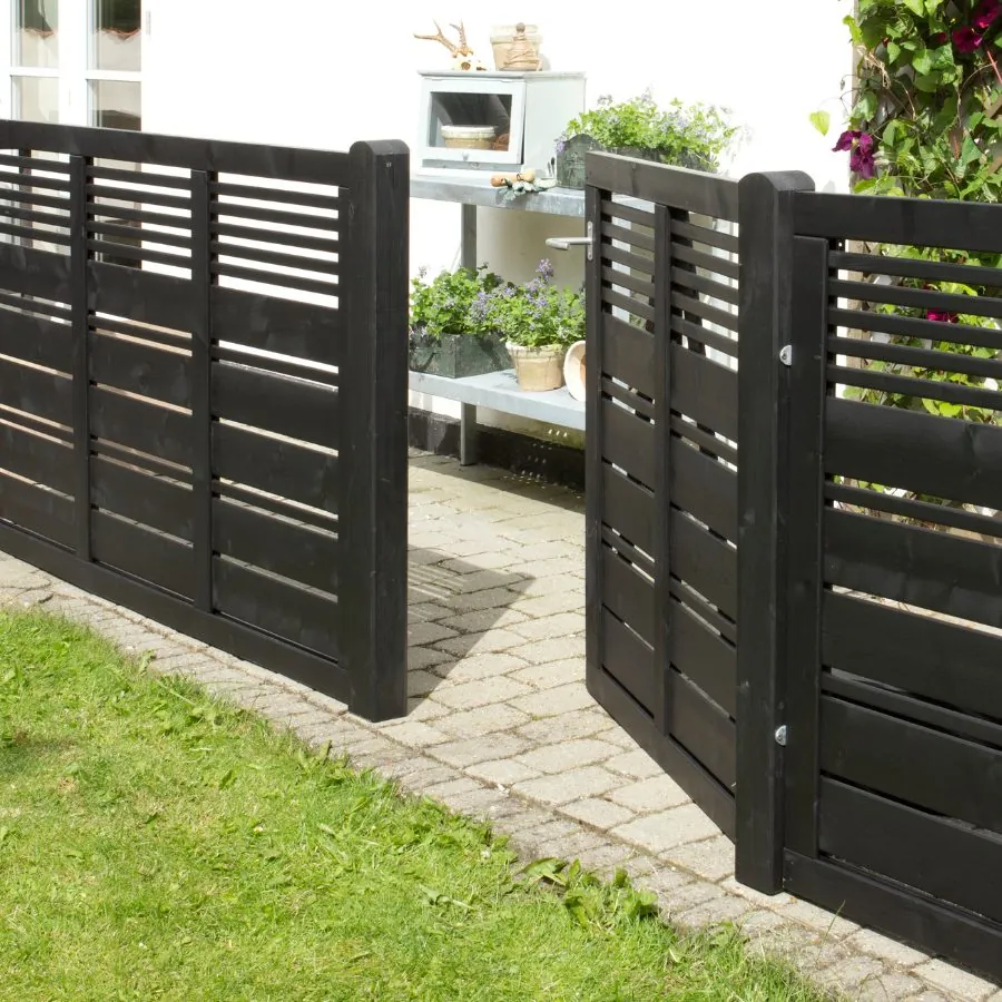 Plus Silence Terrasseelement 176x110cm Sort