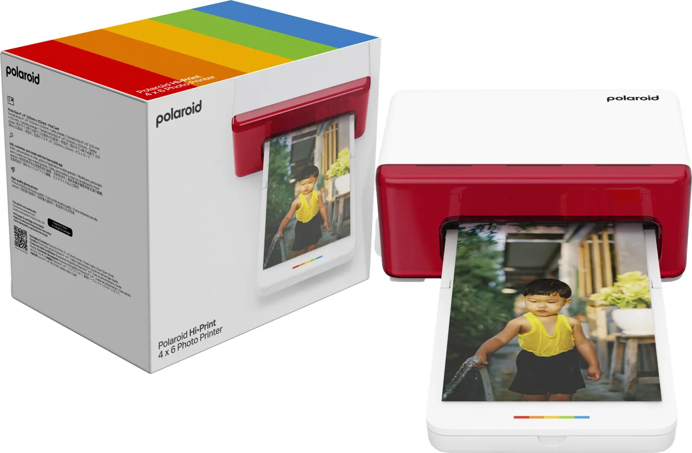 Polaroid Hi-print 4x6 Foto Printer Hvid