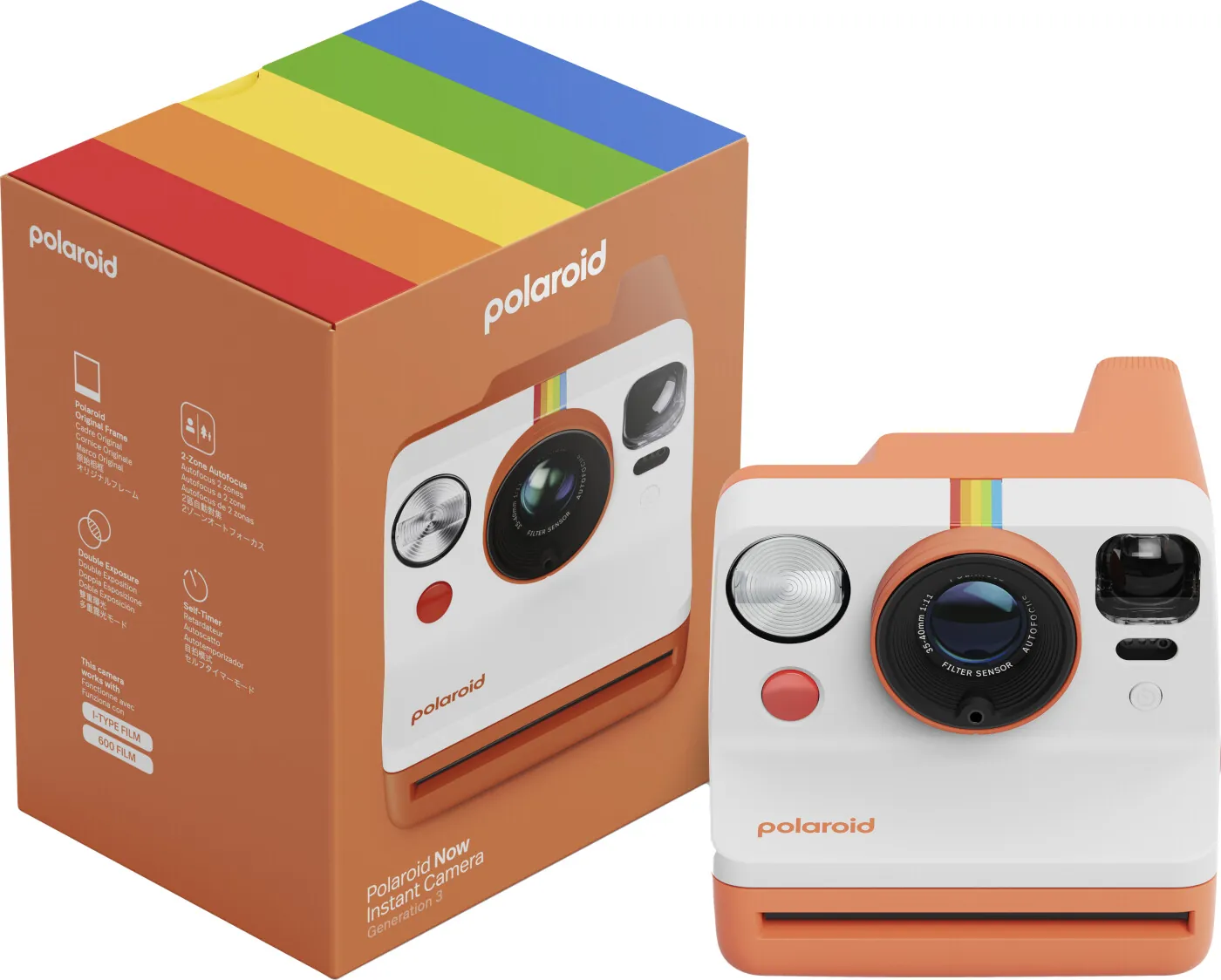 Polaroid Now Gen 3 Coral