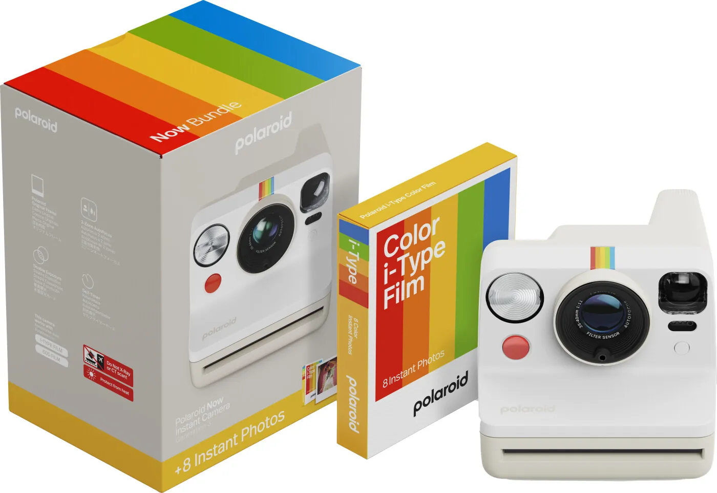 Polaroid Now Gen 3 Pebble White