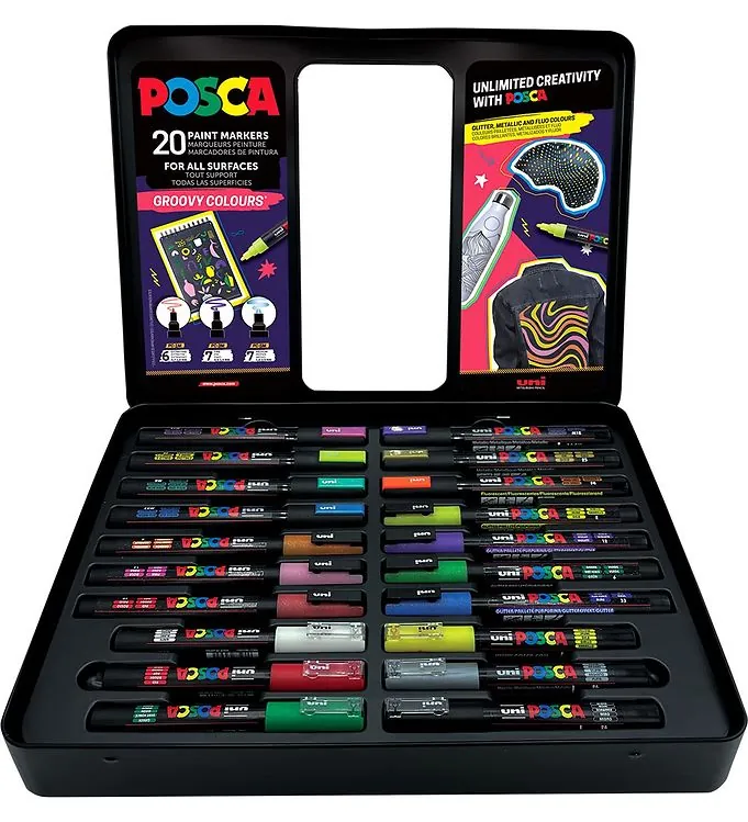 Posca Tuscher Groovy Colours