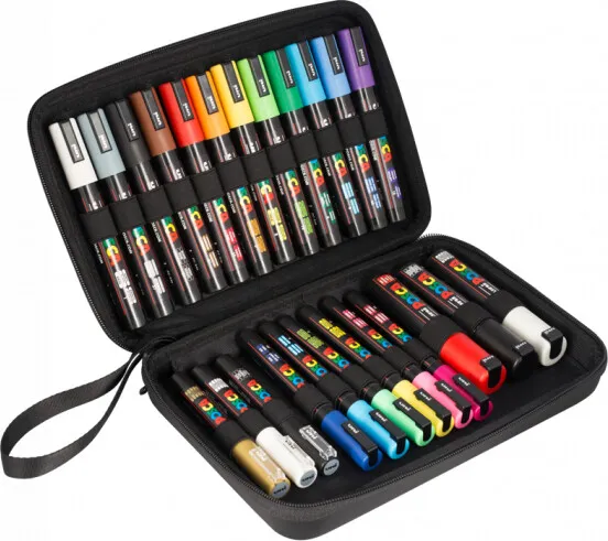 Posca Tusser Sæt 24 Stk