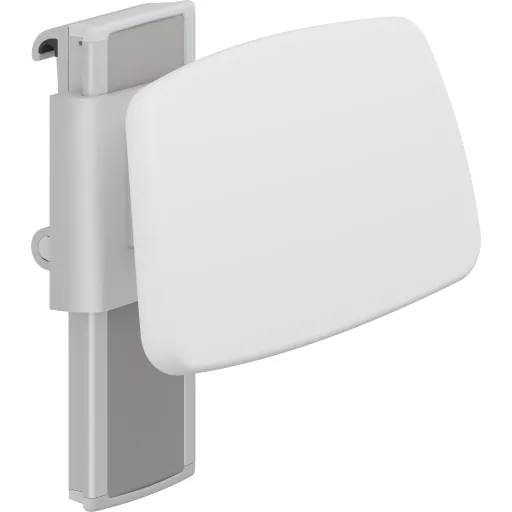 Pressalit Care Plus ryglæn, justerbart, 38,5x20,9 cm, hvid