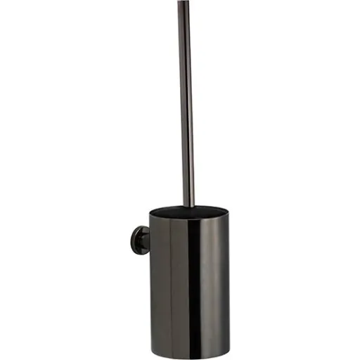 Pressalit toiletbørste sort krom