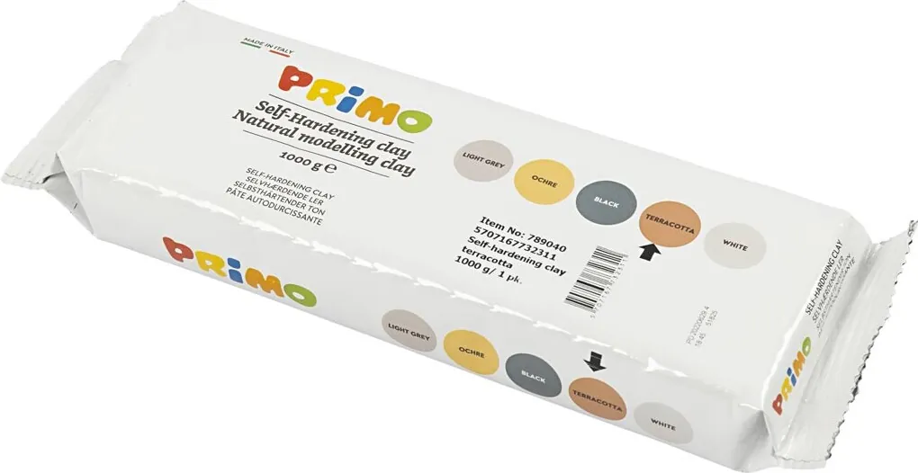 Primo Ler Selvhærdende Ler Terrakotta