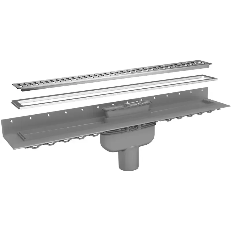 Purus Line afløbsrendesæt 1000 mm