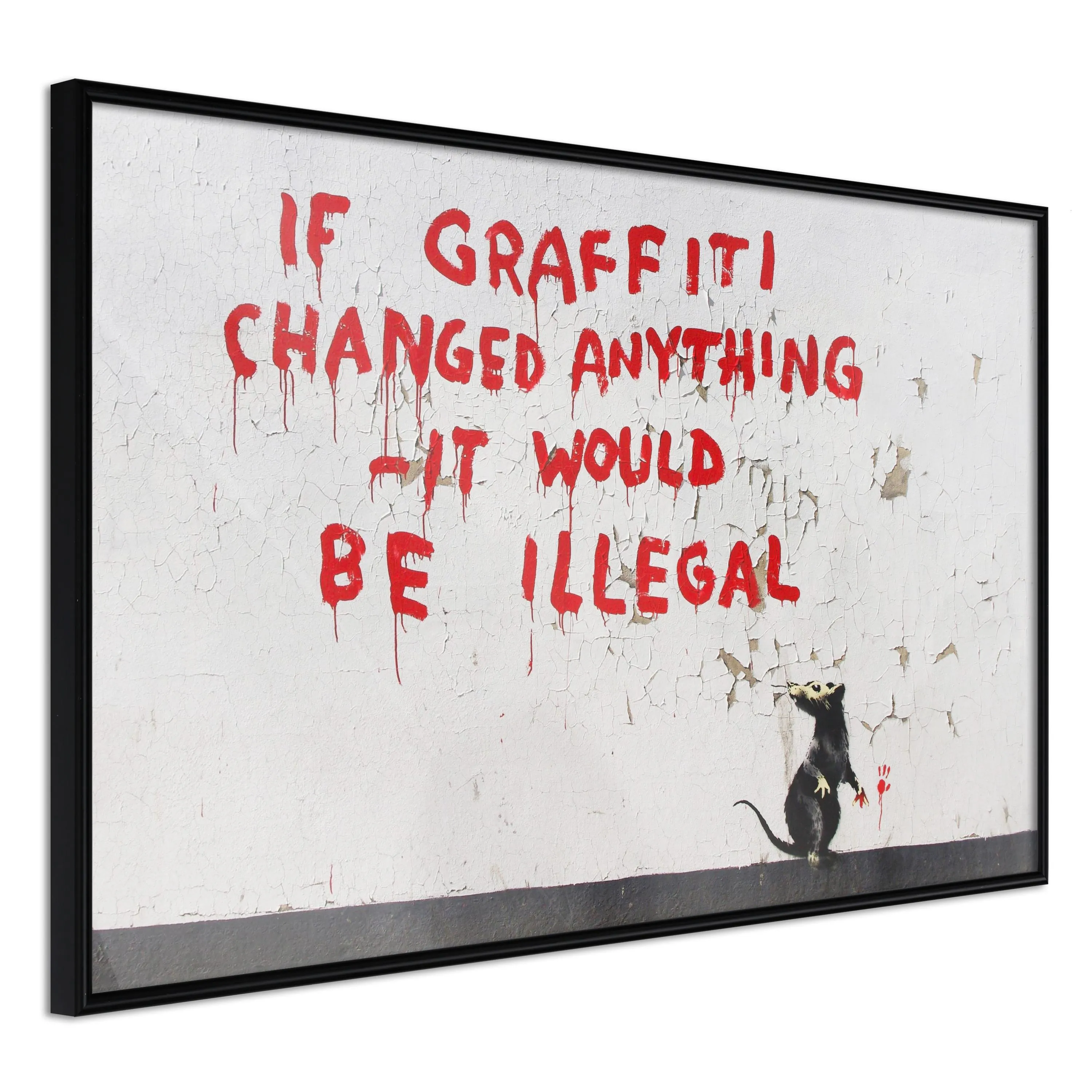 Quotes Graffiti Plakat