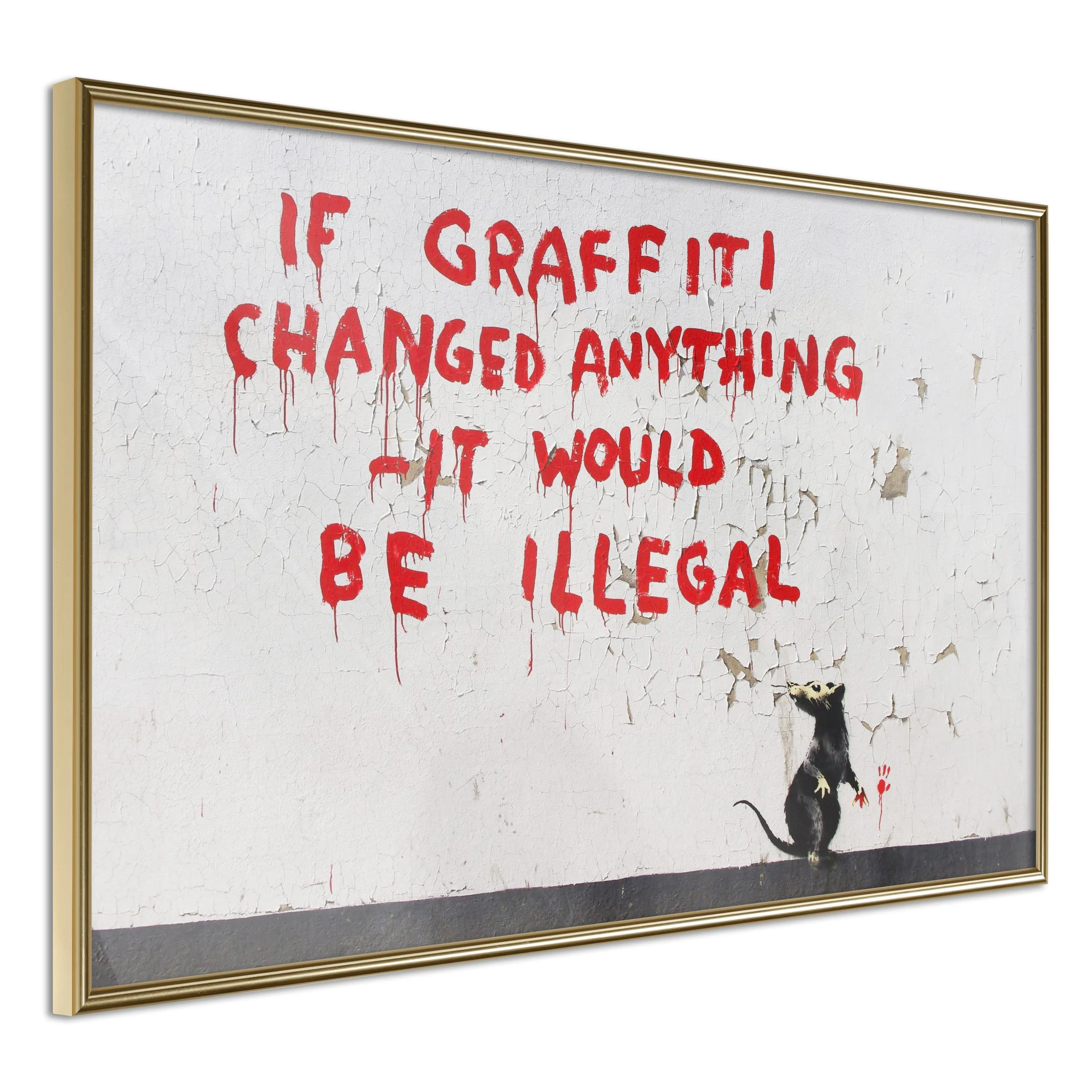 Quotes Graffiti Plakat
