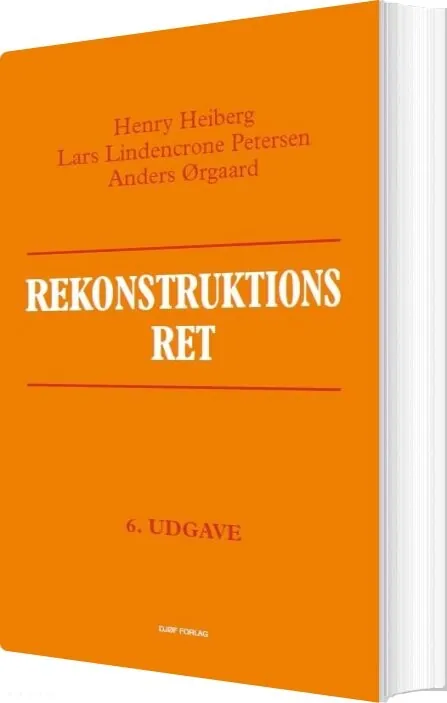 Rekonstruktionsret Anders Ørgaard
