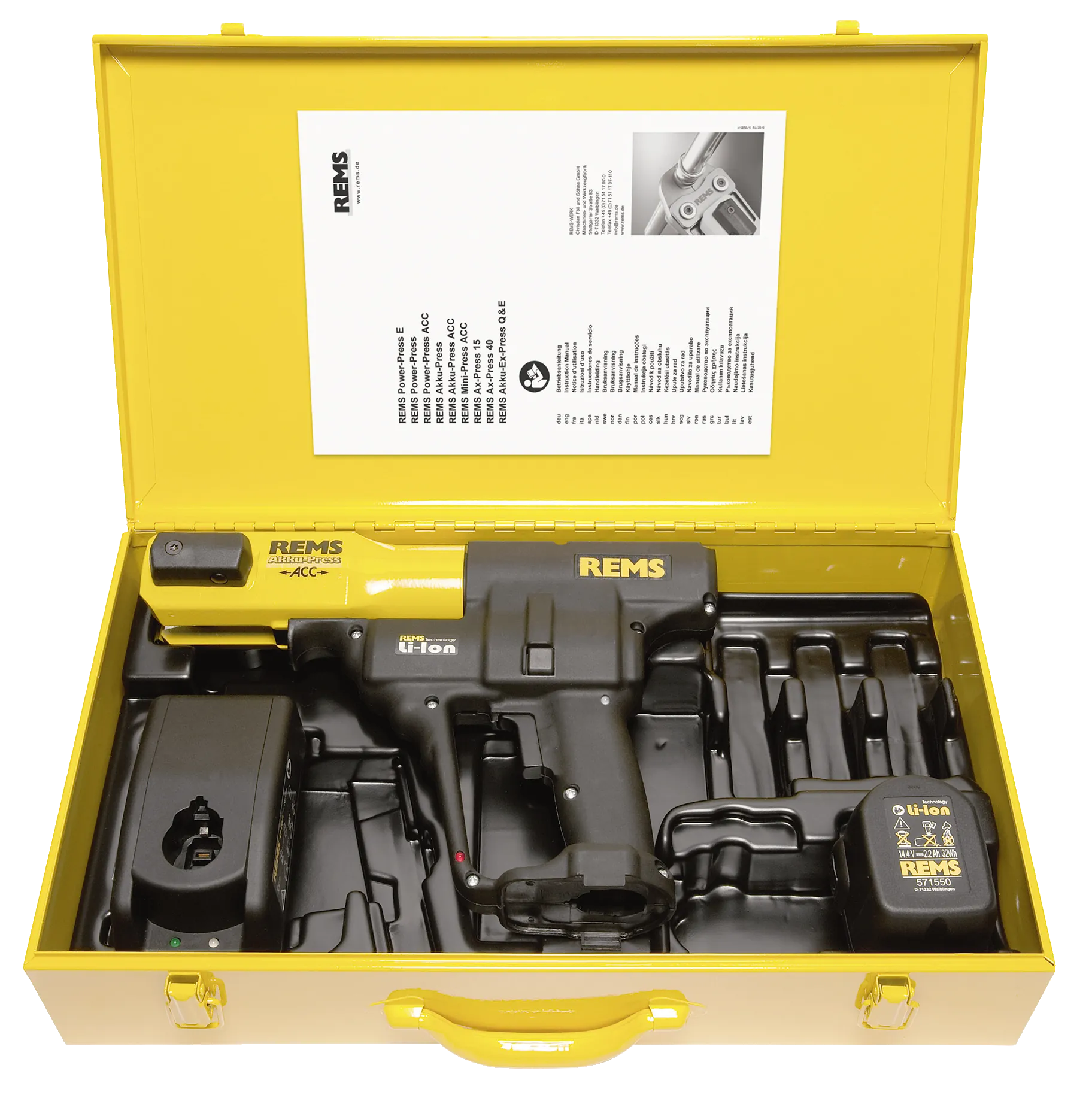 REMS Akku-Press ACC Li-ion 14,4V