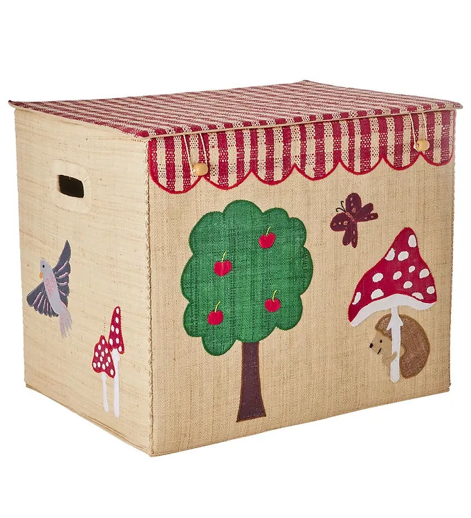 Rice Opbevaringskurv Raffia XL