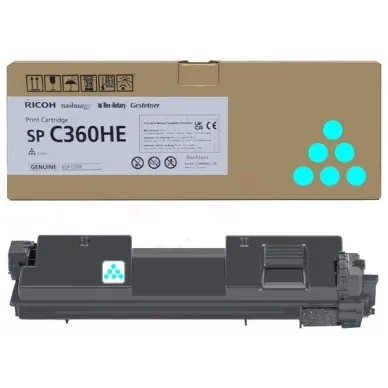 Ricoh SPC360HE Tonerkassette Cyan