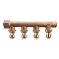 Roth Fordelerrør 4 afgreninger 15 mm