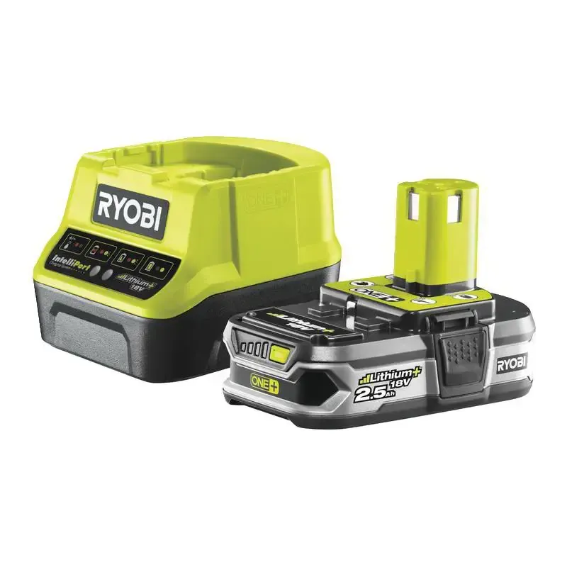 Ryobi Batteri 18V ONE+ 2,5 Ah Lithium+ hurtiglader RC18120-125