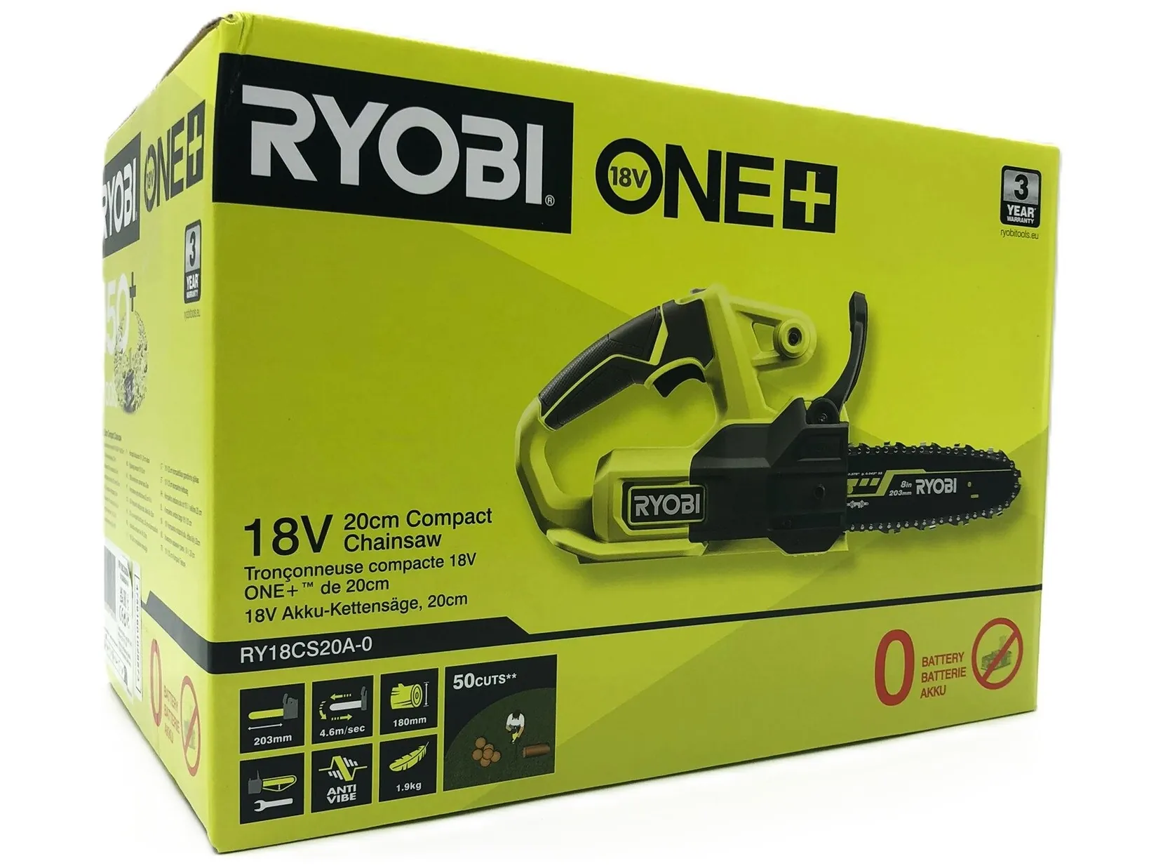 Ryobi ONE+ RY18CS20A-0