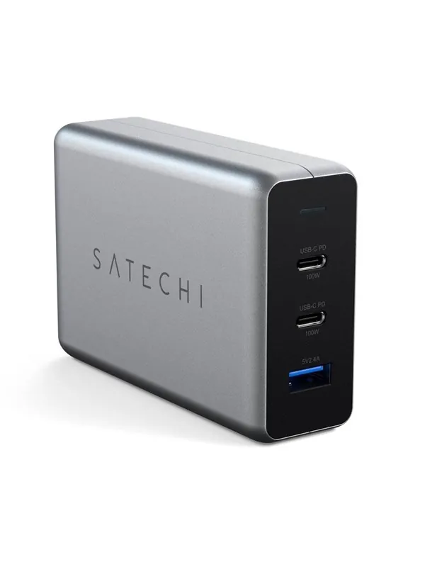 Satechi 100W GaN Rejseoplader