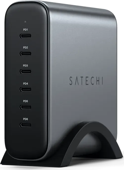 Satechi 200W USB-C 6-Port GaN Charger
