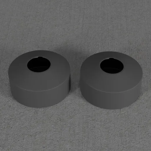 Scandtap rosetter Ø33 mm