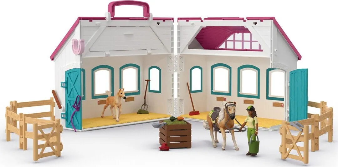 Schleich Åben Hestestald Lille Hestesko