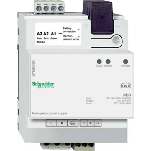 Schneider Electric nødstrømsforsyning