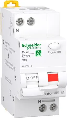 Schneider Electric Resi9 Kombiafbryder XP RCBO