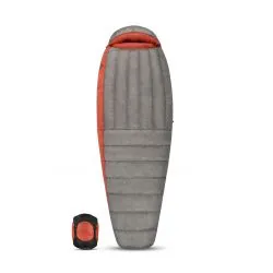 Sea To Summit Flame FmIV Women's Long Right Zip Dark Grey